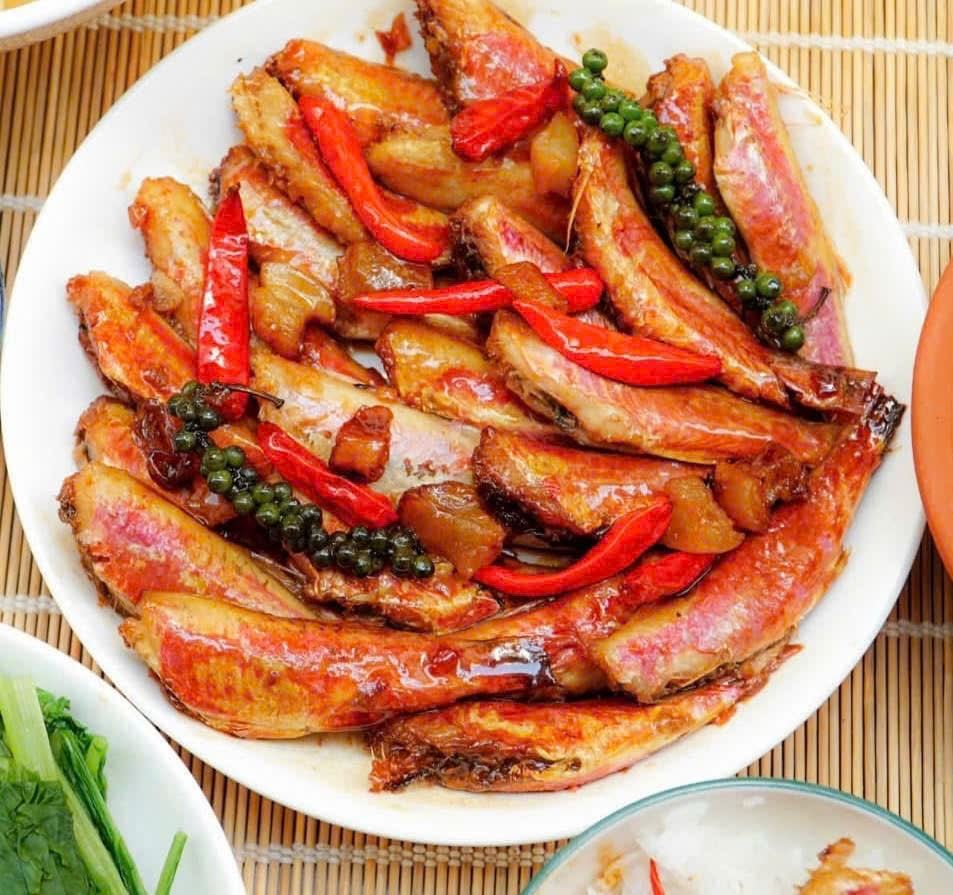 Cá Phèn Hồng 2 Nắng - Khay 500Gram