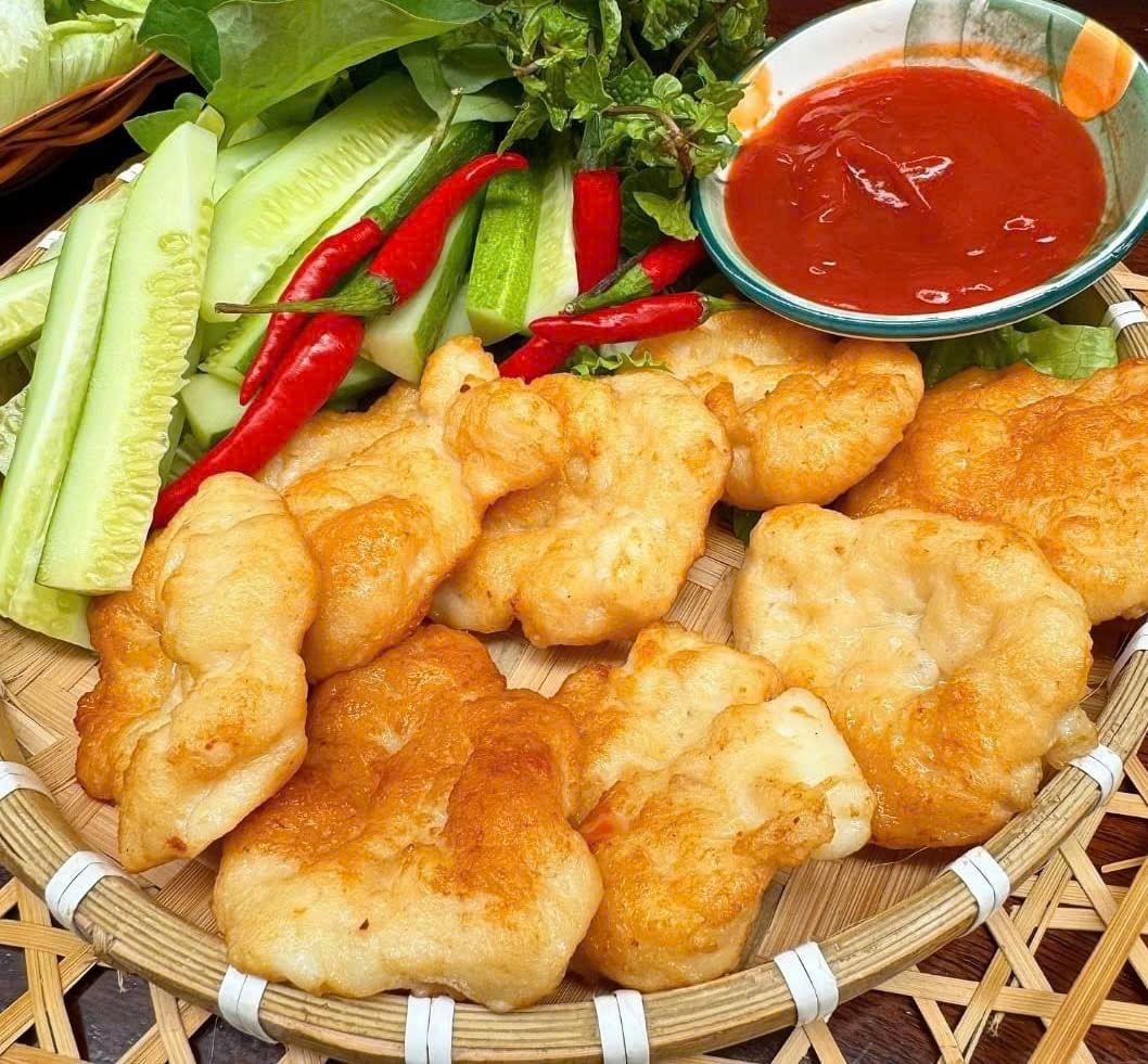 Chả Mực Giã Tay Loại Vip - Khay 500Gram