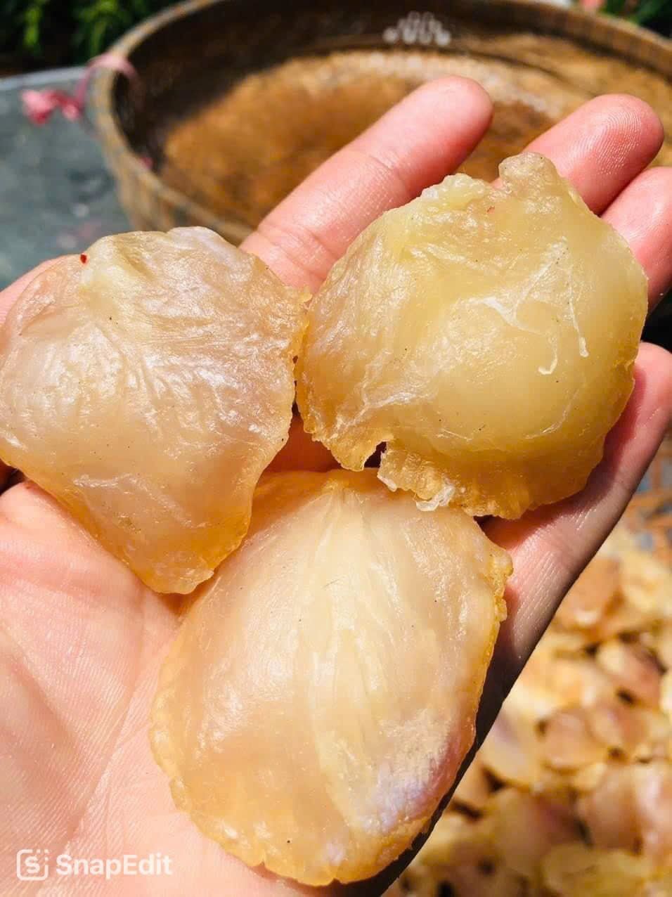 Khô Gò Má Cá Lóc Loại Vip Đã Tách Xương - Khay 500gram