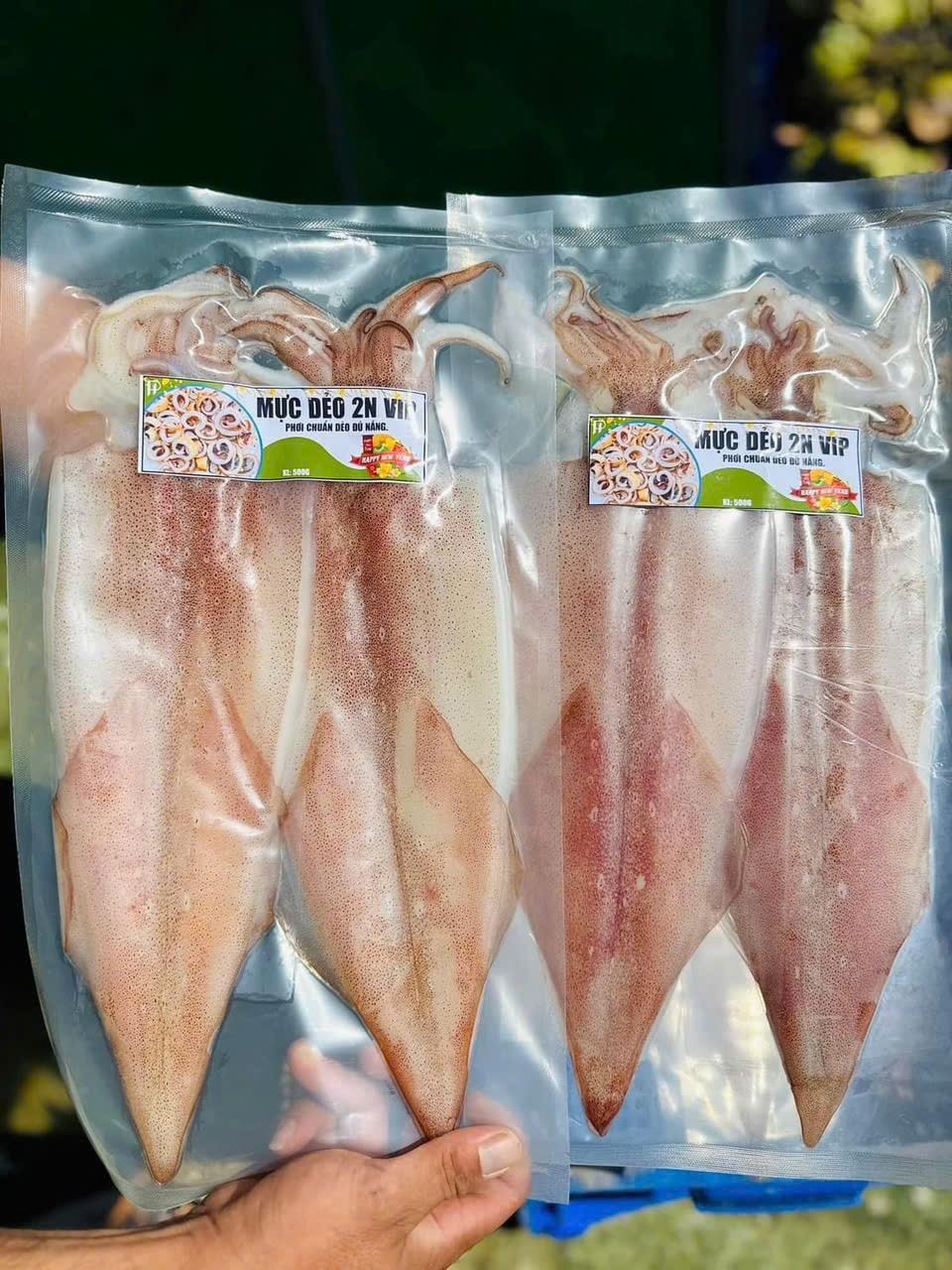 Mực Dẻo 2 Nắng Vip