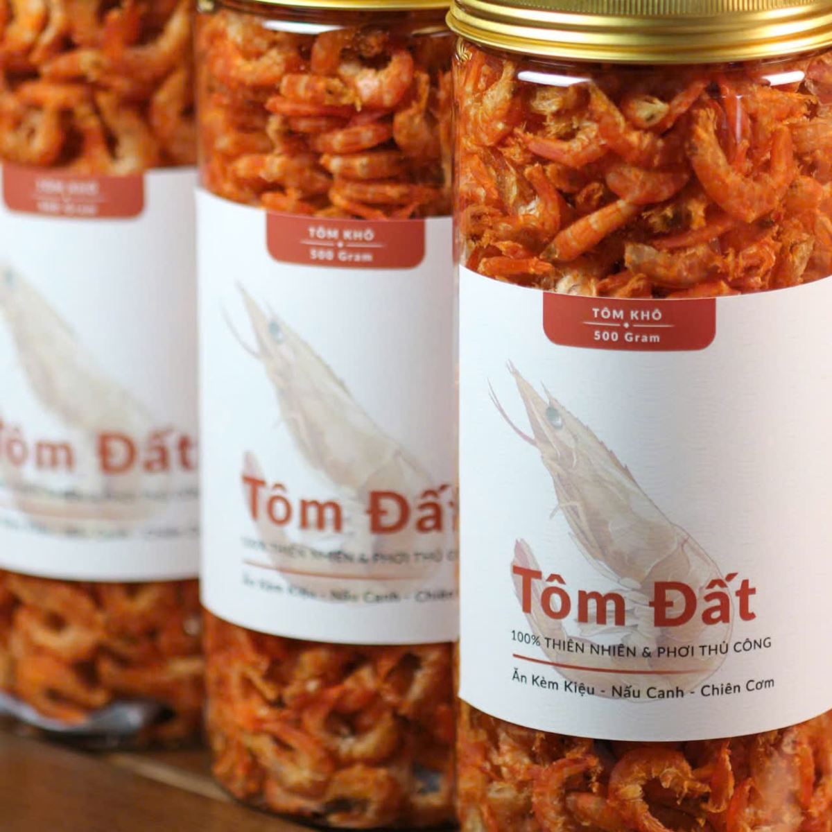 Tôm Đất Khô Cà Mau- Loại Vip Size Lớn Nhất